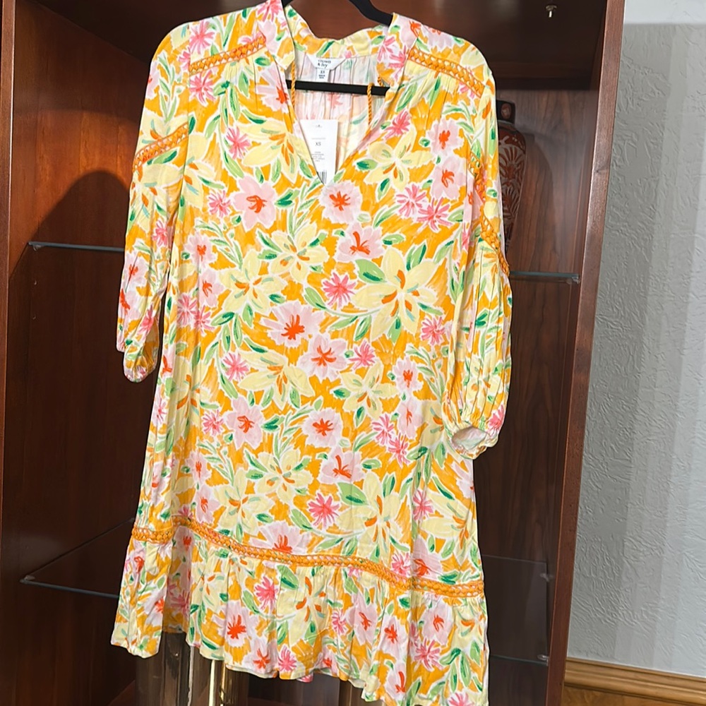 NWT XS Crown & Ivy Dress